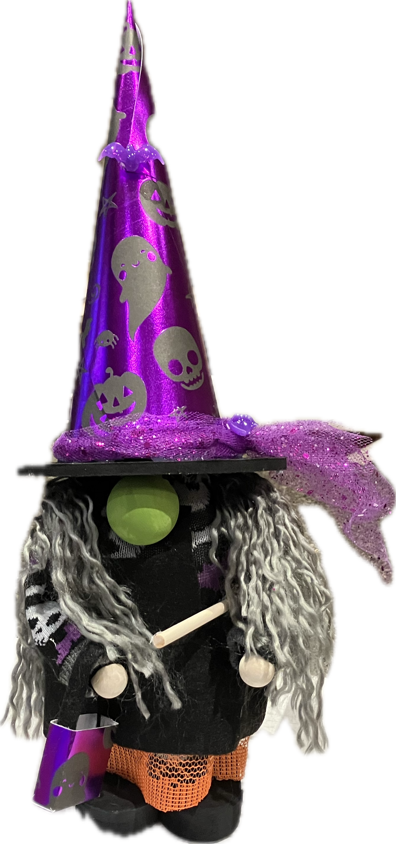 Halloween witch gnome