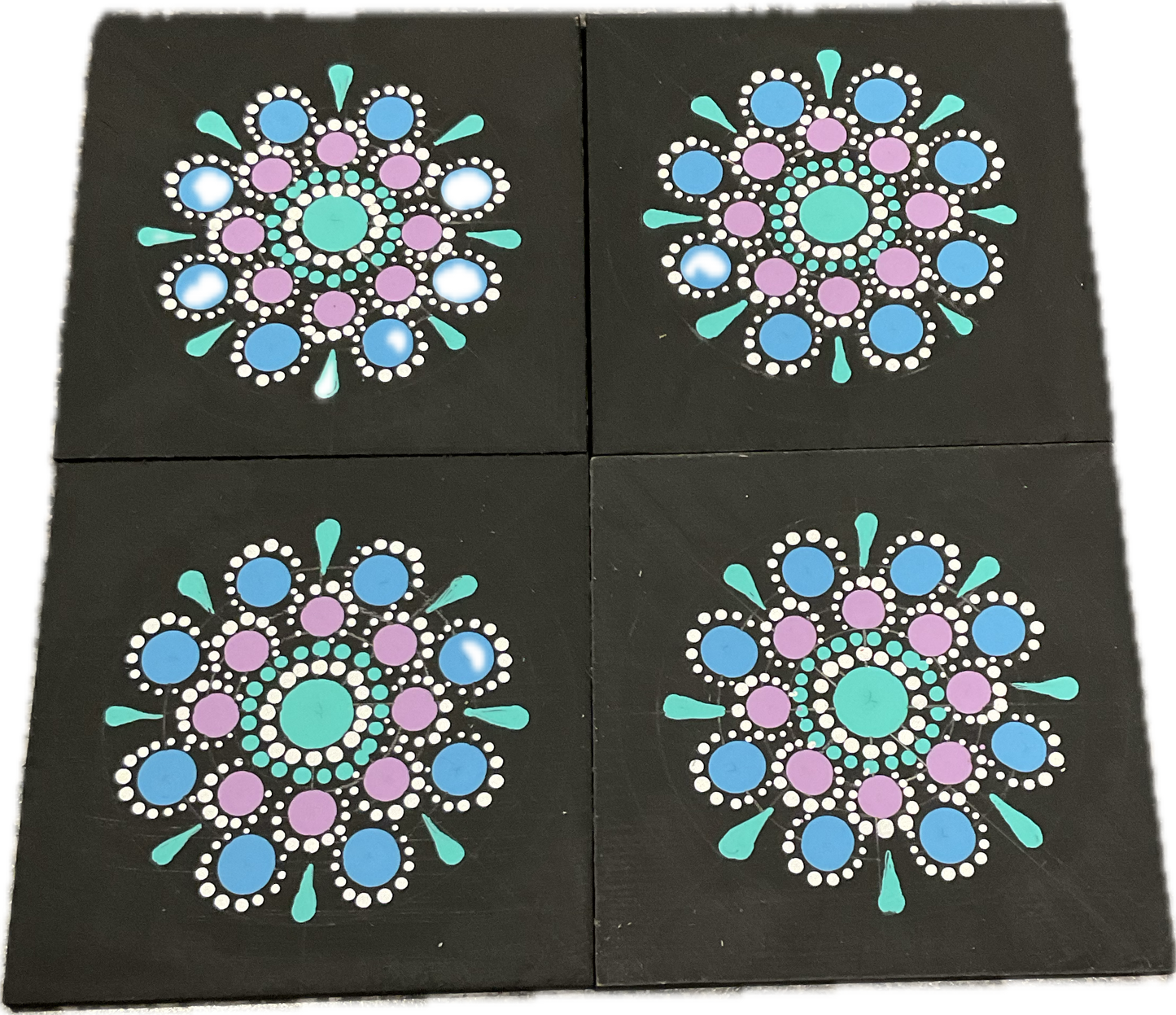 Mandala Art Coasters