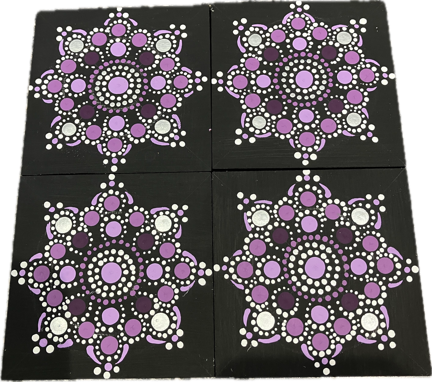 Mandala Art Coasters