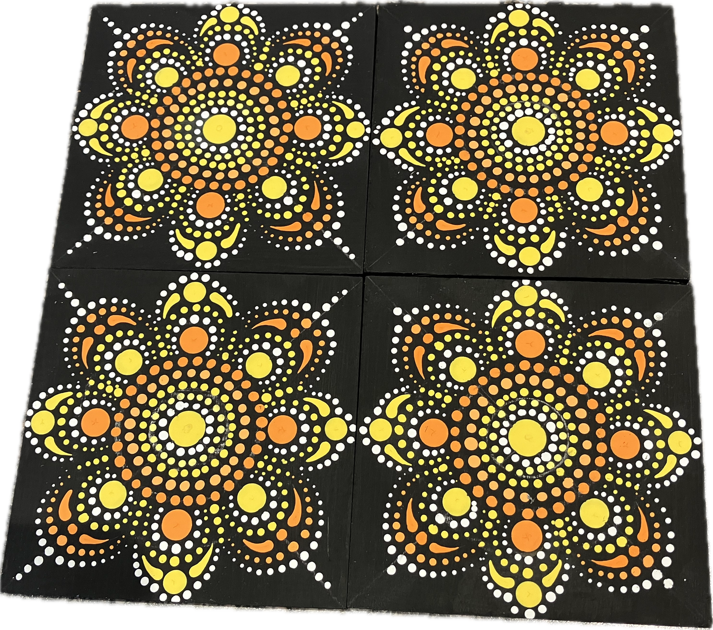 Mandala Art Coasters