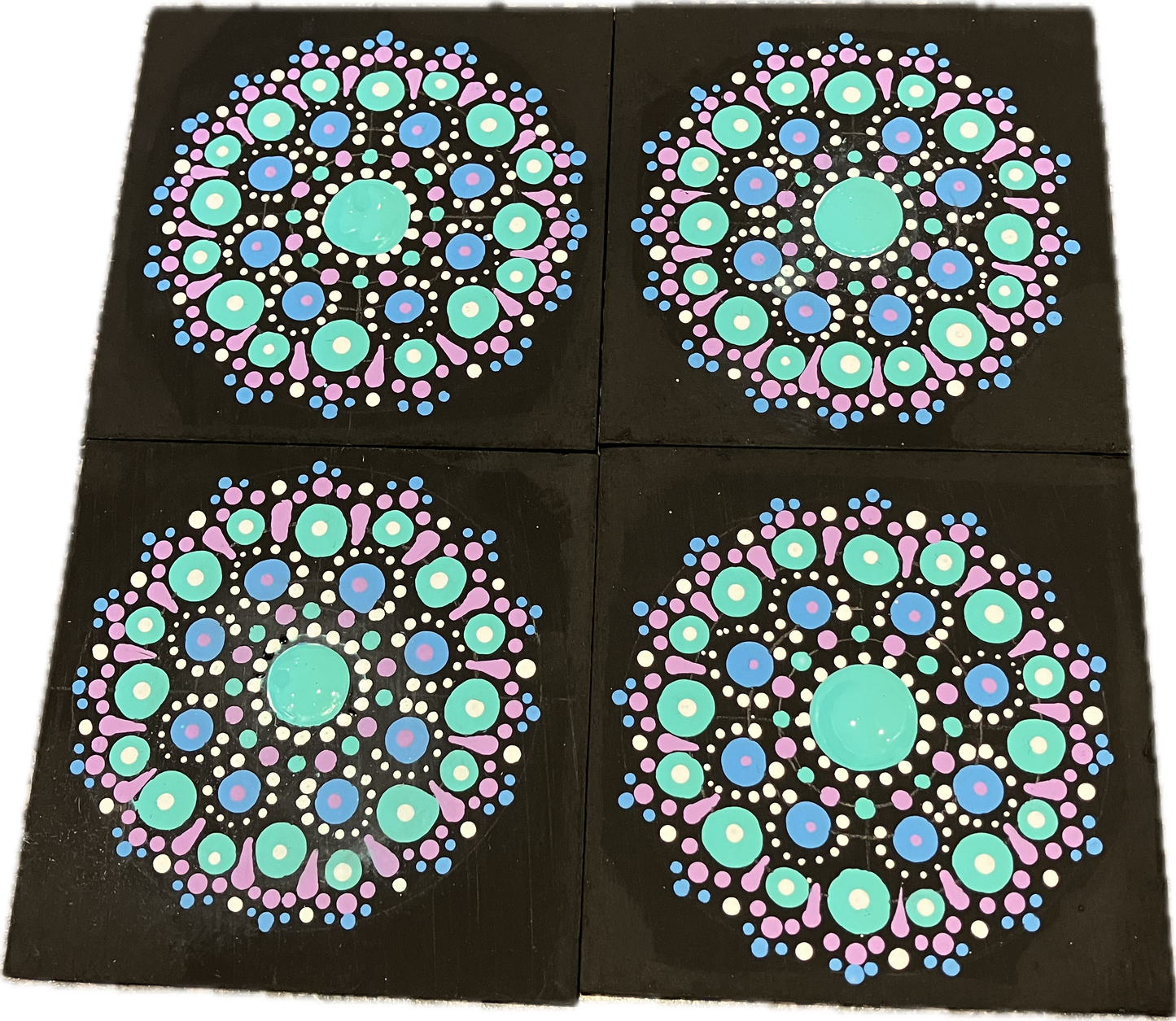 Mandala Art Coasters